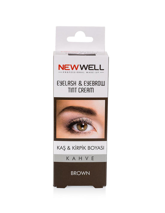 Eyelash & Eyebrow Tint Cream - Brown