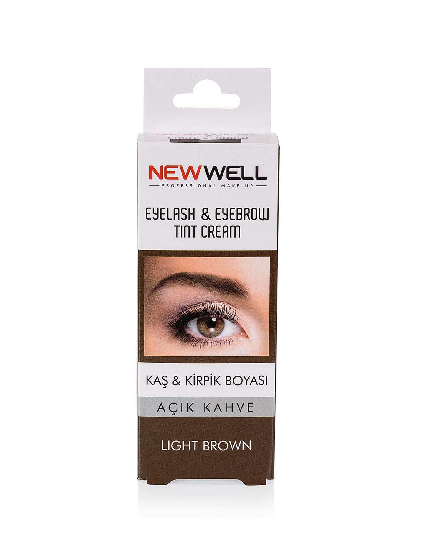 Eyelash & Eyebrow Tint Cream - Light Brown